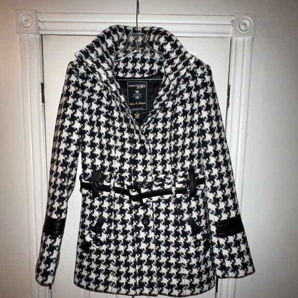 Point Zero Houndstooth Jacket - NWOT - Picture 3 of 15